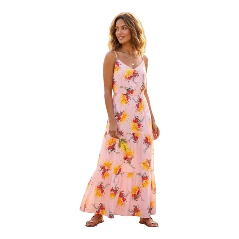 J. Crew Dress Women 14 Pink Floral